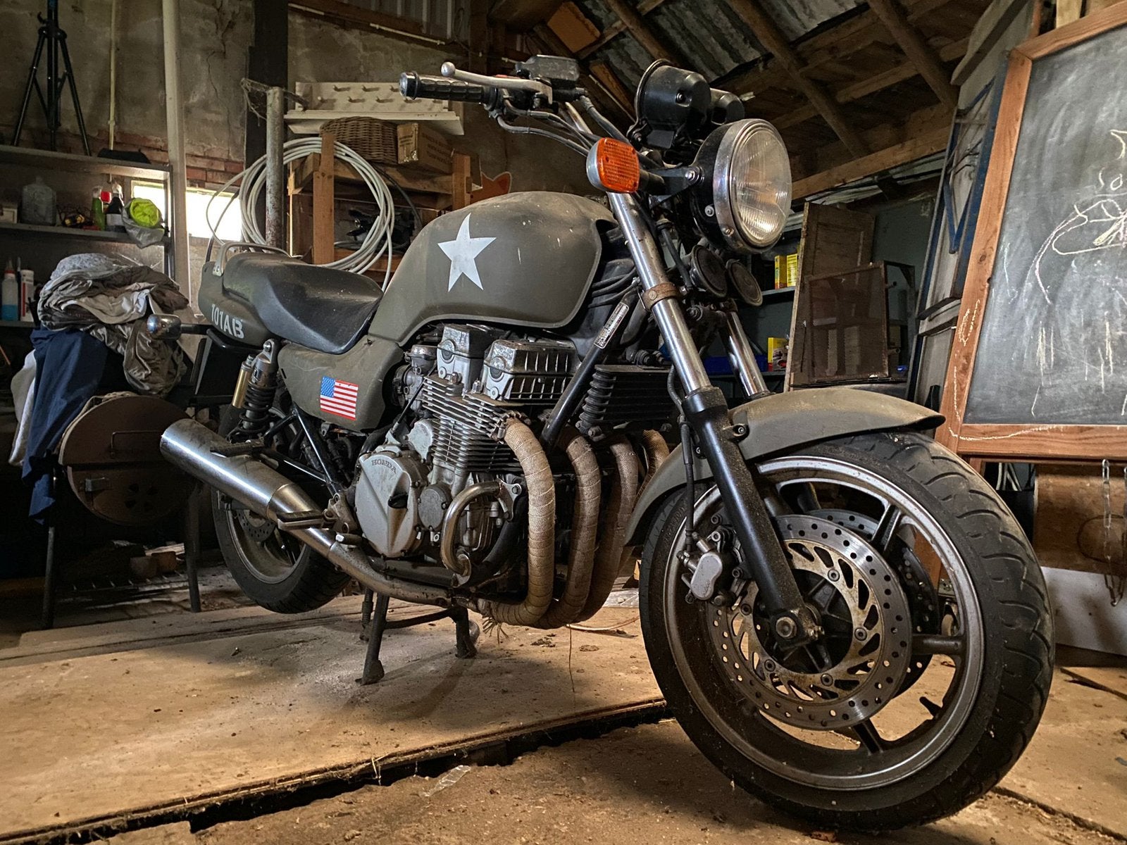 Honda CB 750 sevenfifty - project, Motoren, Ophalen
