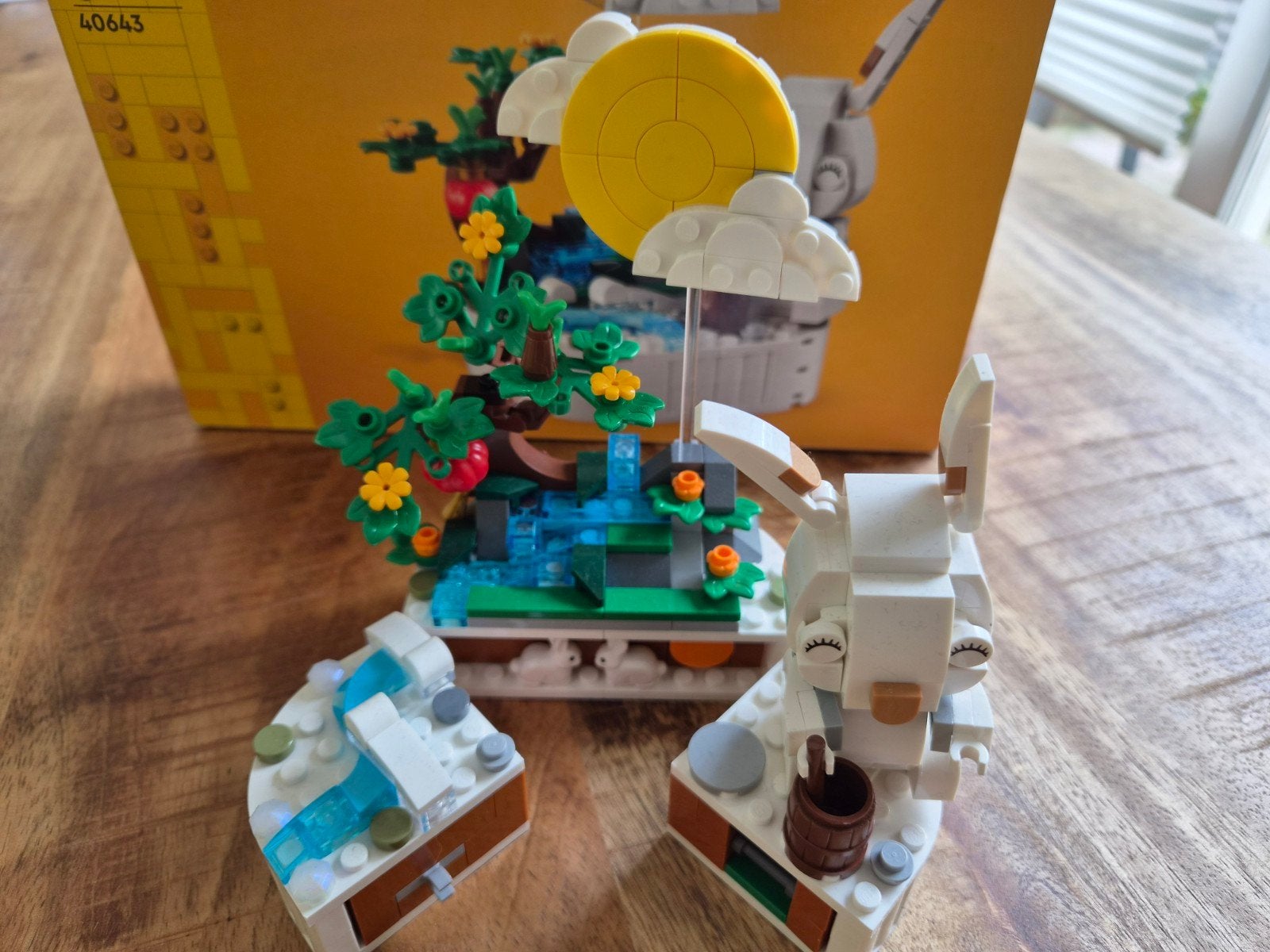 Lego Maan Konijn Jaar van het Konijn 40643, Compleet, Overige thema's, Lego, Ophalen of Verzenden