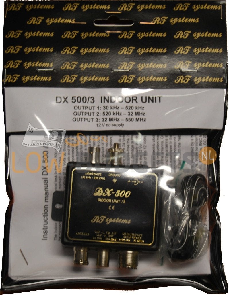RF Systems DX-500/3 Triplexer Indoor Unit 550MHz, Verzenden, Nieuw