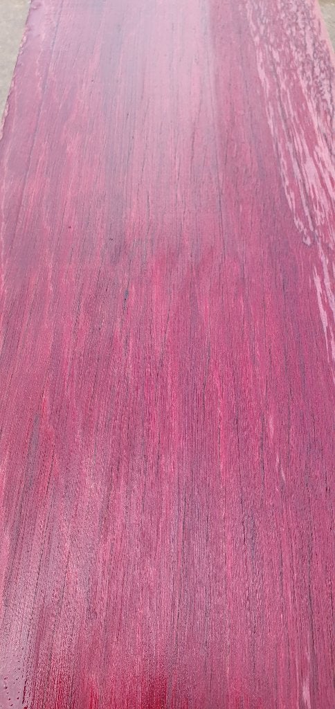 7 stuks massief purperhart / Purpleheart / Amaranth, Ophalen, 25 tot 50 mm, Nieuw, 300 cm of meer
