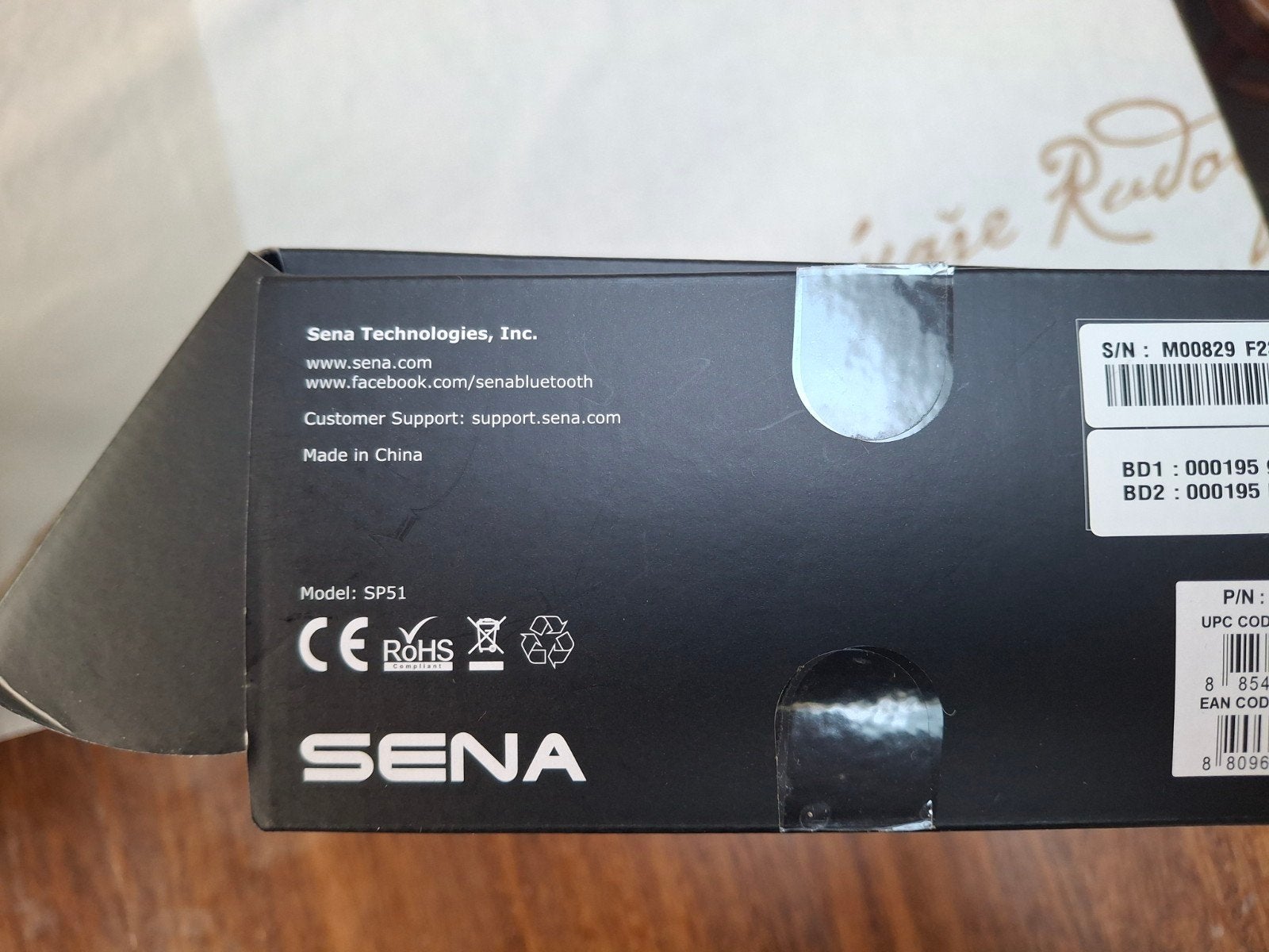 sena SRL 2 Bluetooth set voor Shoei, Motoren, Ophalen, Gebruikt