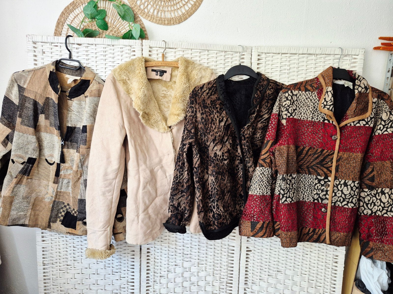 Partij 19 (9 kilo) vintage jasjes/blazers, Verzenden, Zo goed als nieuw, Maat 38/40 (M)