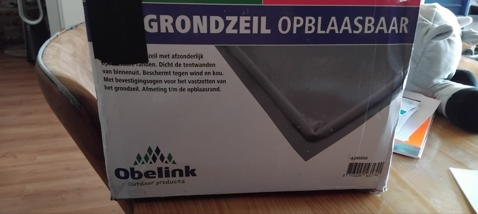 Air grondzeil 300 x 500, Caravans en Kamperen, Kampeeraccessoires, Ophalen