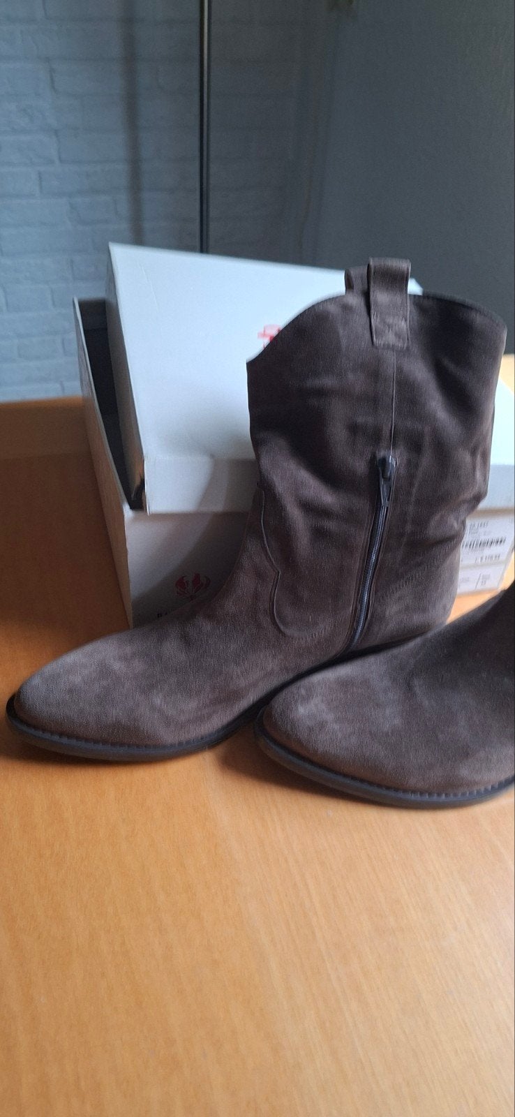 Enkellaarsjes Piedi Nudi, maat 42. Nieuw., Kleding | Dames, Bruin, Verzenden, Lage of Enkellaarzen, Nieuw