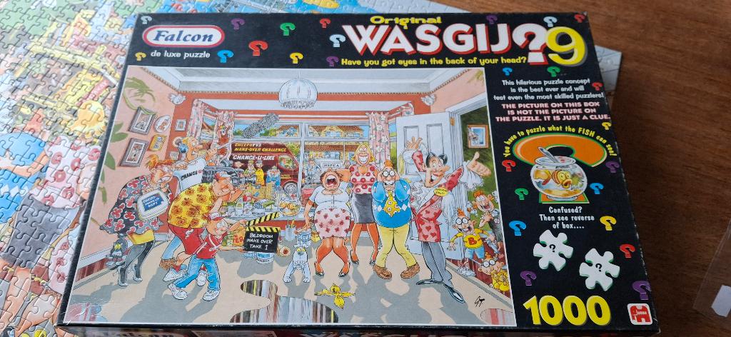 WasGij Puzzel (nr9), Hobby en Vrije tijd, Denksport en Puzzels, Ophalen of Verzenden, 500 t/m 1500 stukjes, Gebruikt, Legpuzzel
