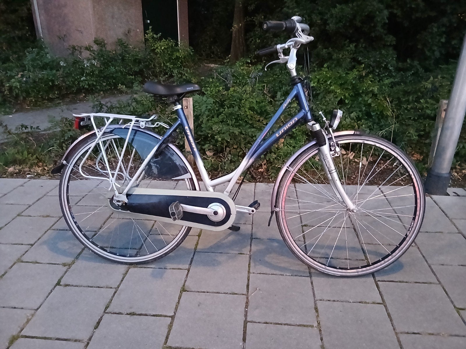 union damesfiets, Fietsen en Brommers, Fietsen | Dames | Damesfietsen, Gebruikt, Versnellingen, 50 tot 53 cm, Trommelrem