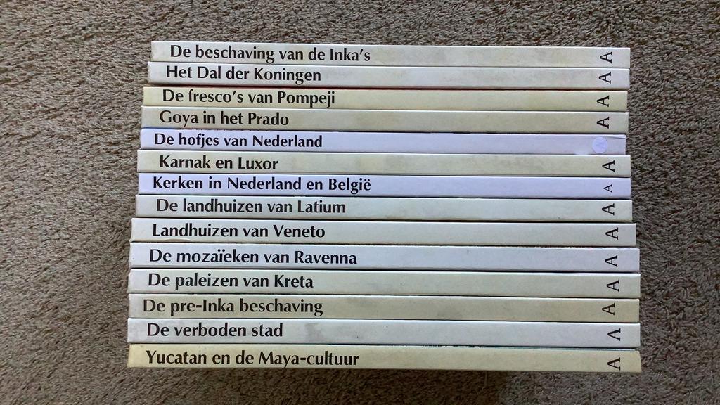 14 Atrium cultuurgidsen: Inka’s - Dal der Koningen - Fresco, Ophalen of Verzenden, Zo goed als nieuw