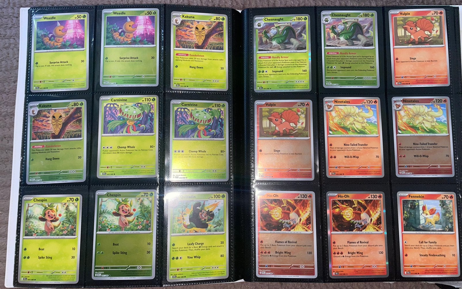 Chaos Rising Pokémon Base Set !, Ophalen of Verzenden, Zo goed als nieuw, Meerdere kaarten