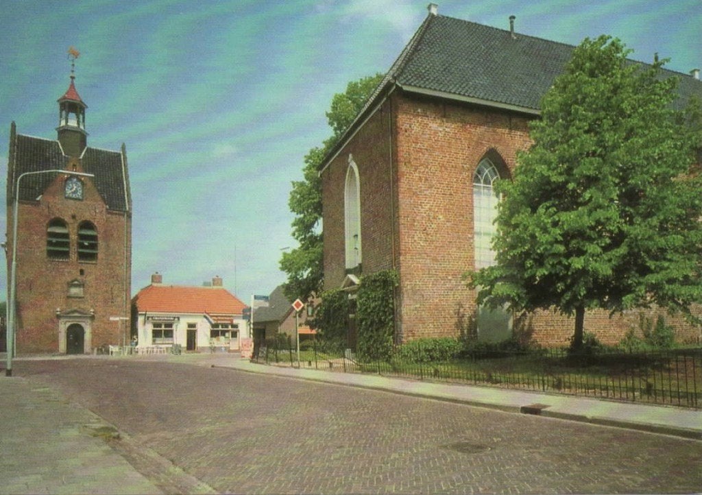 Ansichtkaart Scheemda, Ned. Herv. Kerk, Ophalen of Verzenden, 1980 tot heden, Ongelopen, Groningen