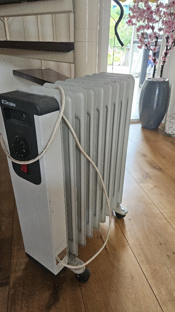 Dimplex Oliegevulde Radiator / Elektrische Kachel – 2000W, Ophalen, 30 tot 80 cm, Gebruikt, Kachel