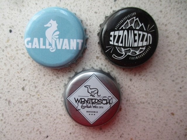 kroonkurken Ned. bierbrouwerijen, Verzamelen, Biermerken, Ophalen of Verzenden, Gebruikt, Overige merken