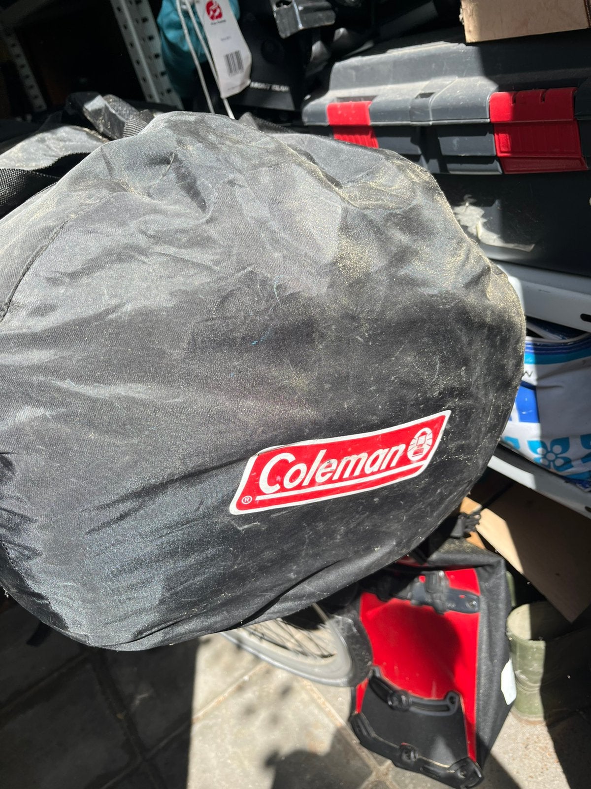 Coleman 4 persoons tent, Ophalen, Gebruikt