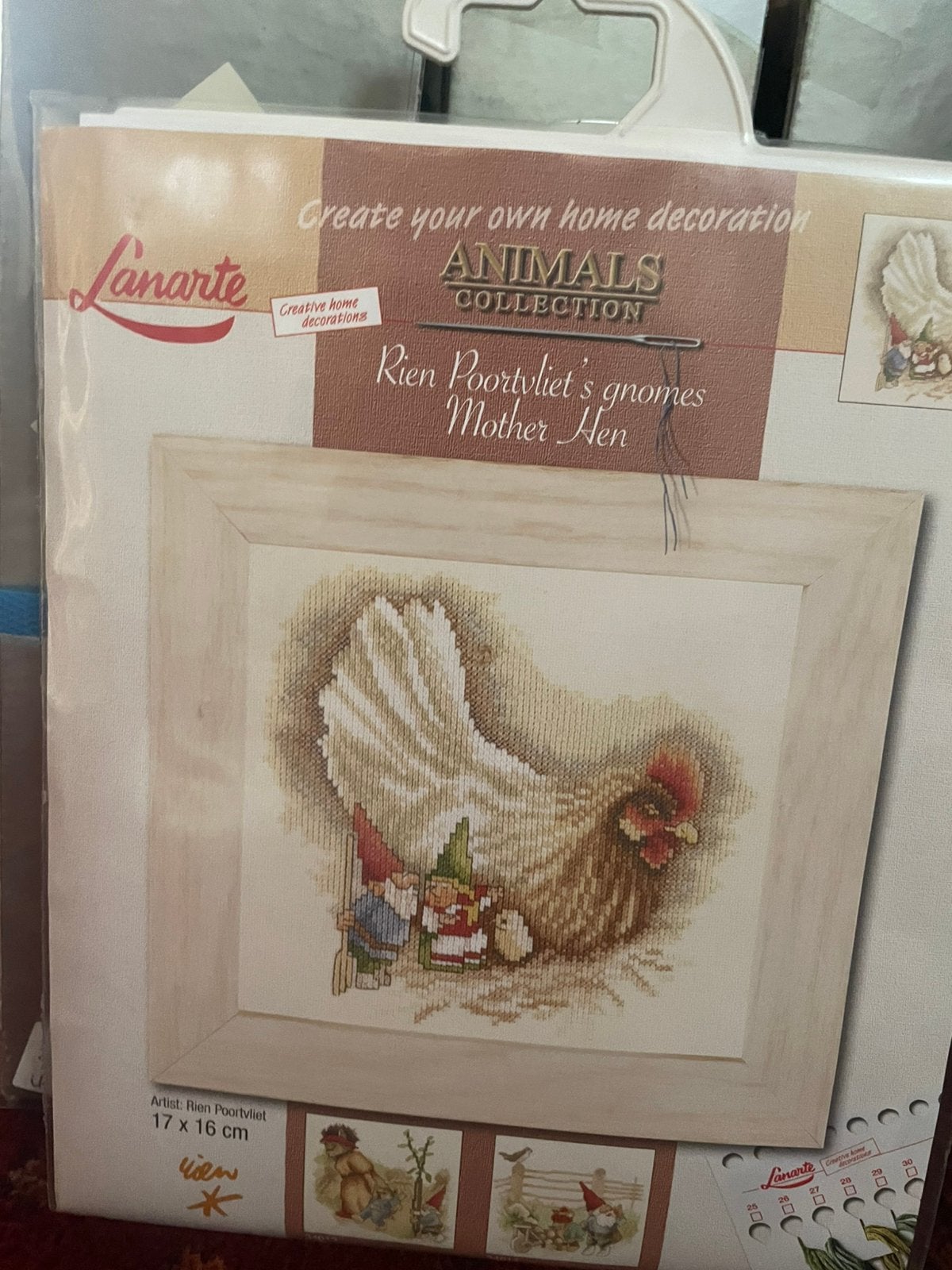 Rien poortvliet lanarte, Verzenden, Nieuw, Borduurpakket