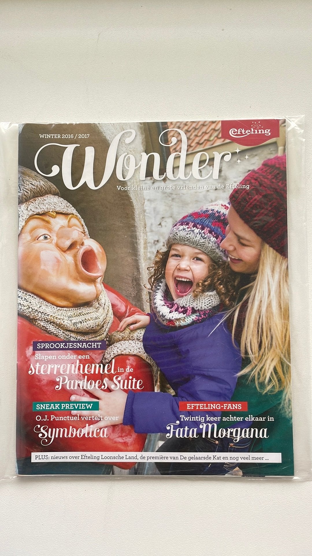 Efteling Wonder Winter 2016/2017, Ophalen of Verzenden, Nieuw, Gebruiksvoorwerp