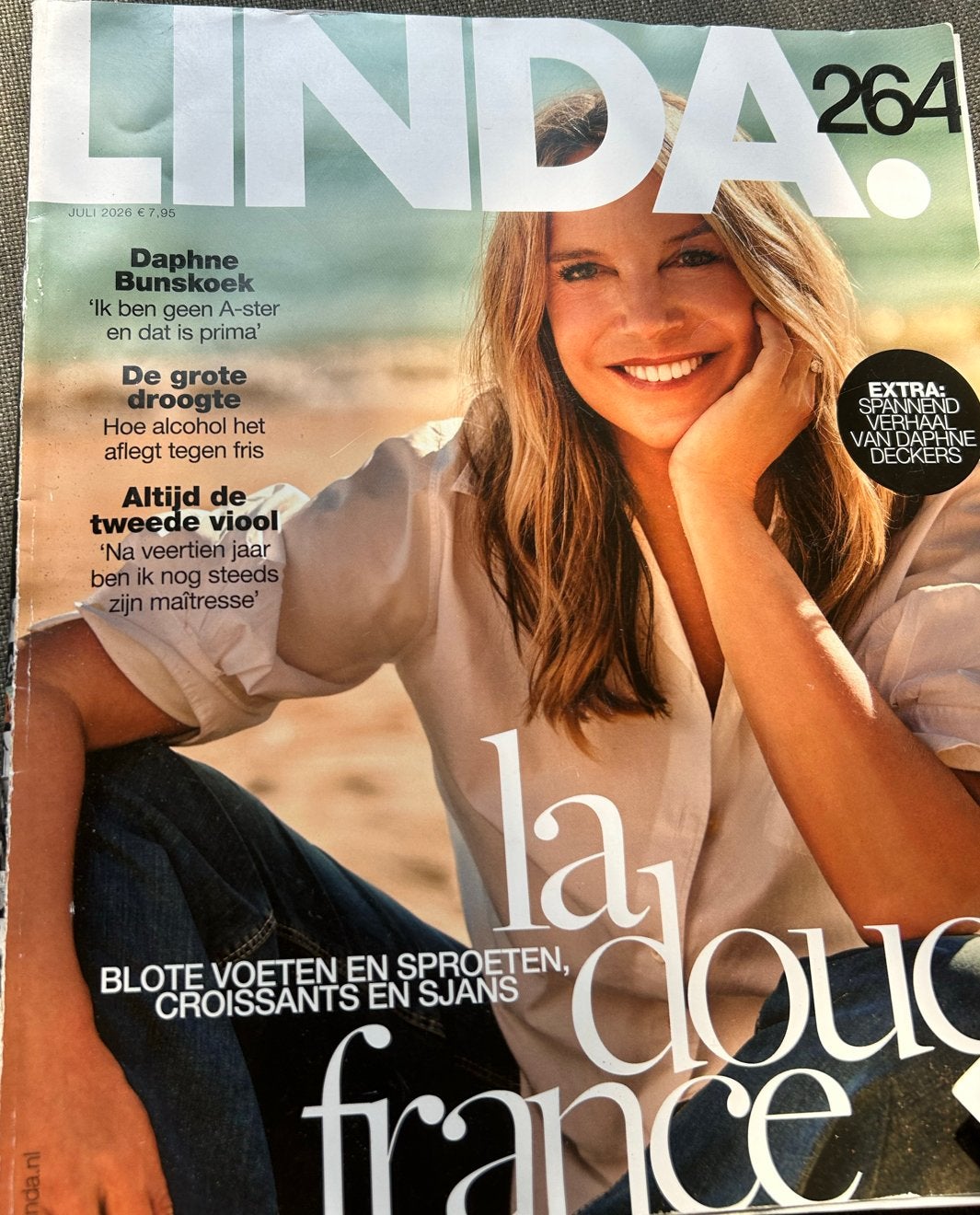 Linda de Mol Magazine - Editie 264 Juli 2026, Boeken, Ophalen of Verzenden, Gelezen, Damesbladen