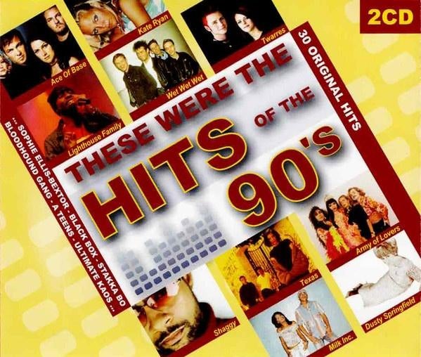 These Were The Hits Of The 90's  Originele 2CD., Ophalen of Verzenden, Nieuw in verpakking, Pop