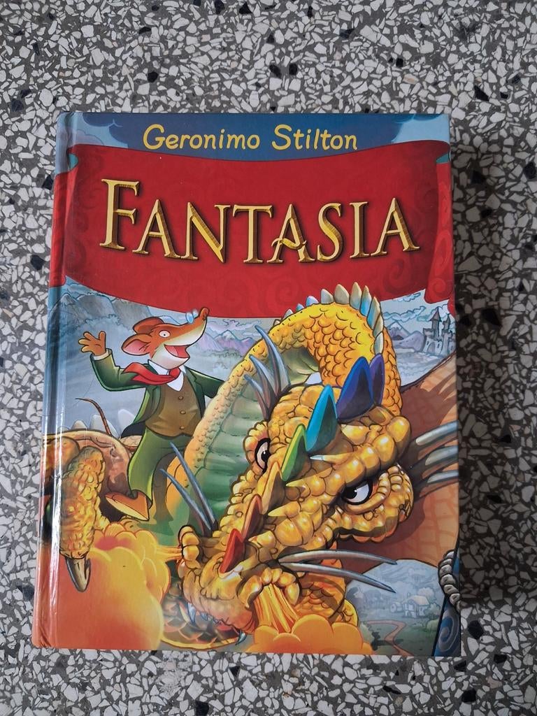 FANTASIA boek van Geronimo Stilton in hele goede staat., Ophalen, Geronimo Stilton, Zo goed als nieuw, Fictie
