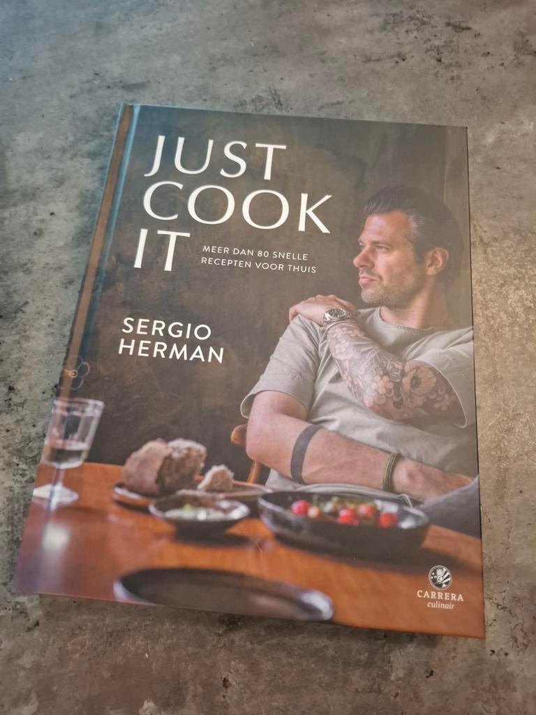 Just Cook It - Sergio Herman Kookboek, Boeken, Kookboeken, Ophalen of Verzenden