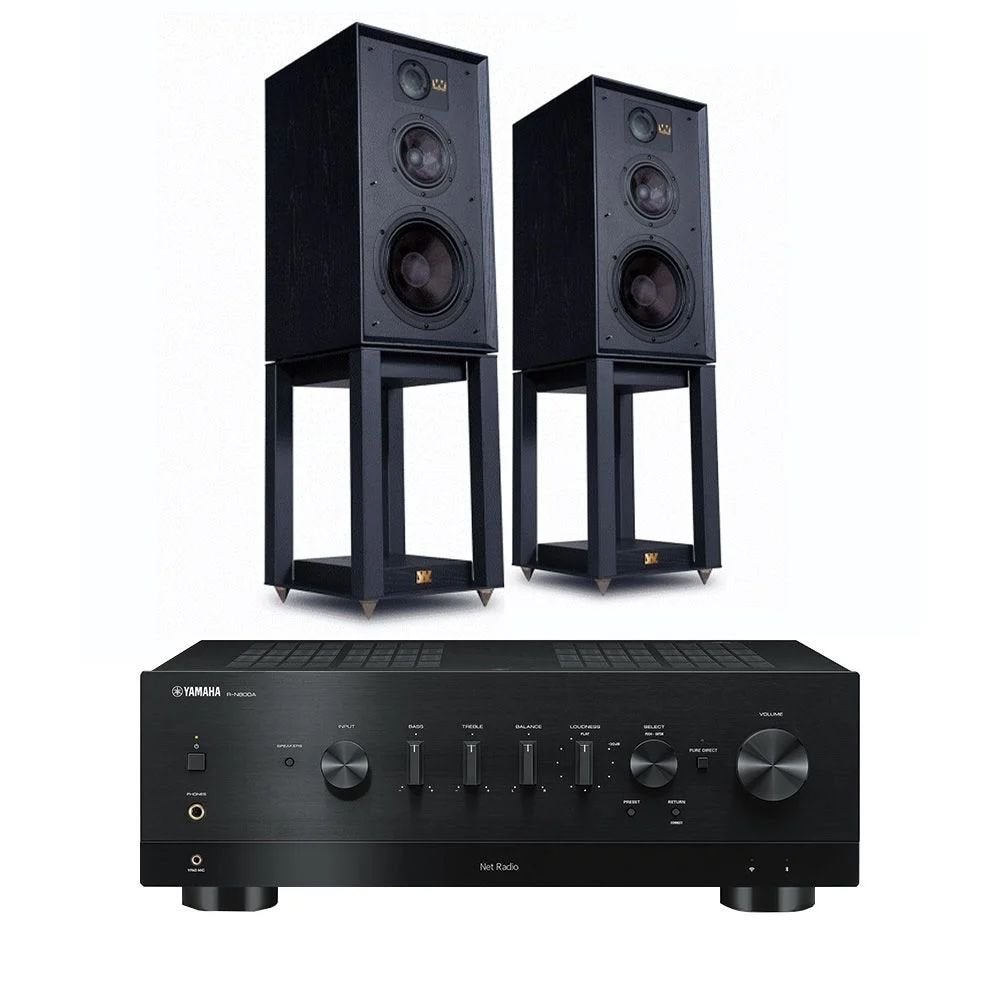 Yamaha R-N800A & Wharfedale Linton Heritage Set, Overige merken, ., Tuner of Radio, Nieuw