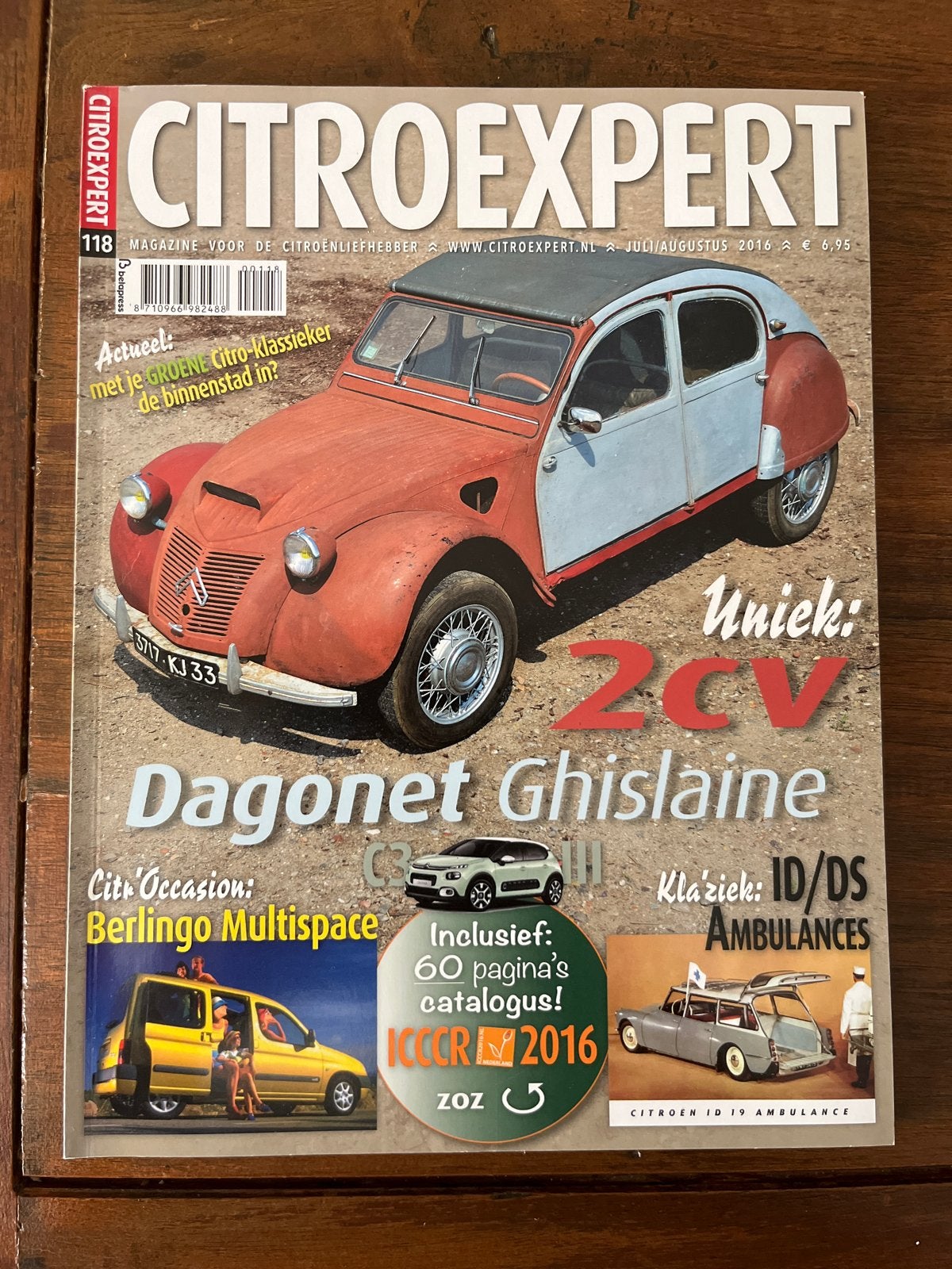 CitroExpert: 2CV Dagonet Ghislaine, ID/DS Ambulances, Ophalen of Verzenden, Zo goed als nieuw, Citroën