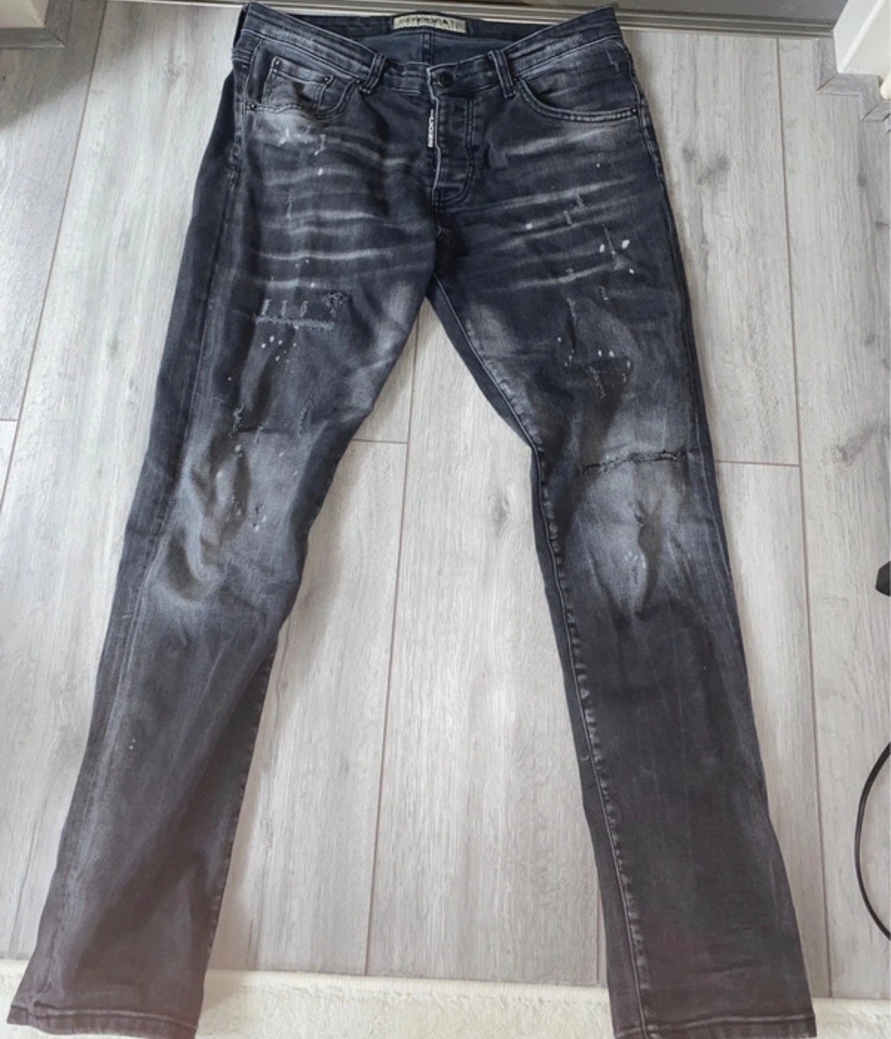 Icon2 Jeans Maat 34 - Stijlvolle Grijze Denim, Ophalen of Verzenden, Gedragen, Grijs, W33 - W34 (confectie 48/50)