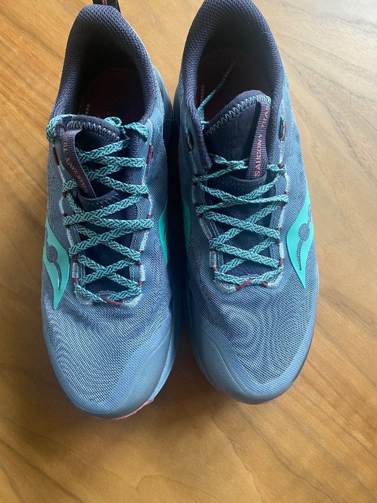 Saucony Trail - hardloopschoenen maat 42, Hardloopschoenen, Zo goed als nieuw, Hardlopen, Saucony