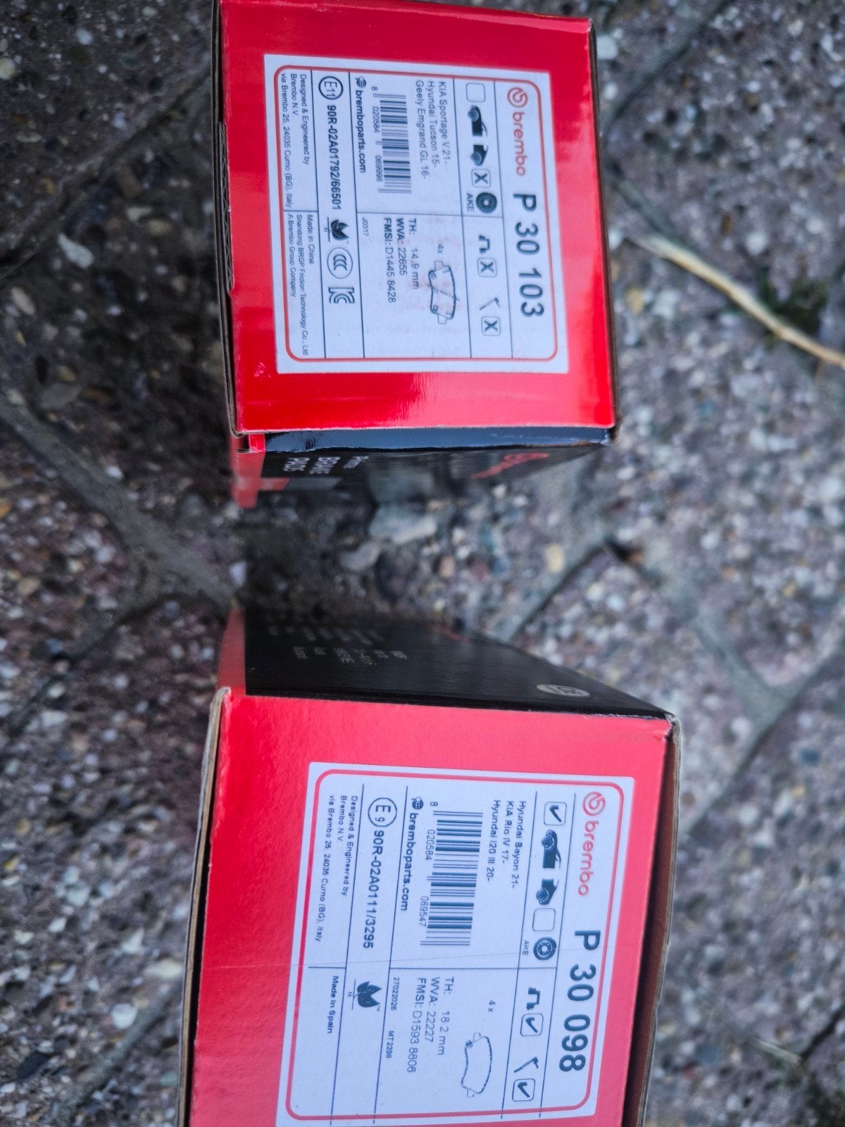 Brembo remblokken, Ophalen of Verzenden, Nieuw, Hyundai
