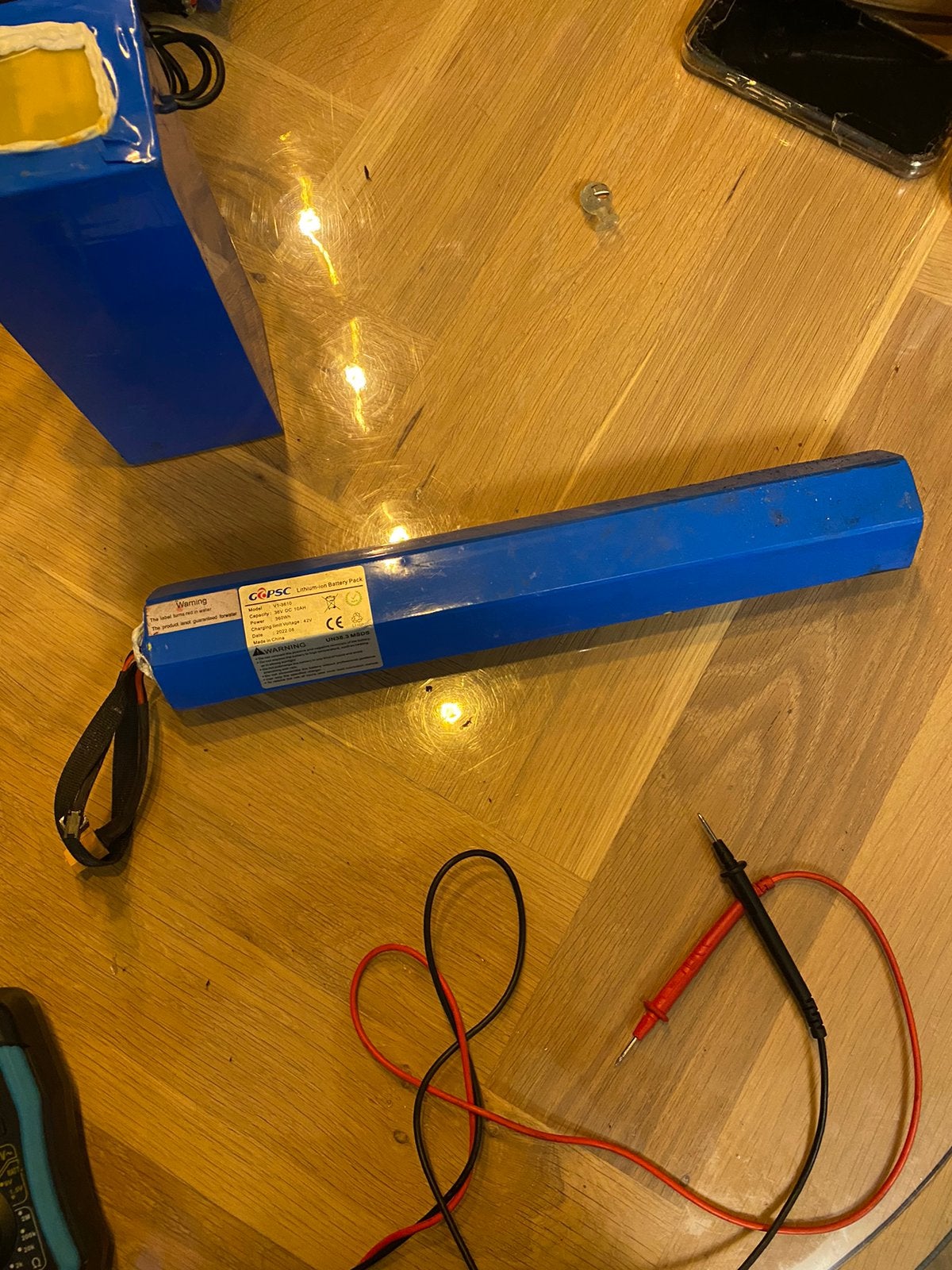 36 volt e step e-bike lithium accu pack goede staat, Ophalen of Verzenden, Zo goed als nieuw