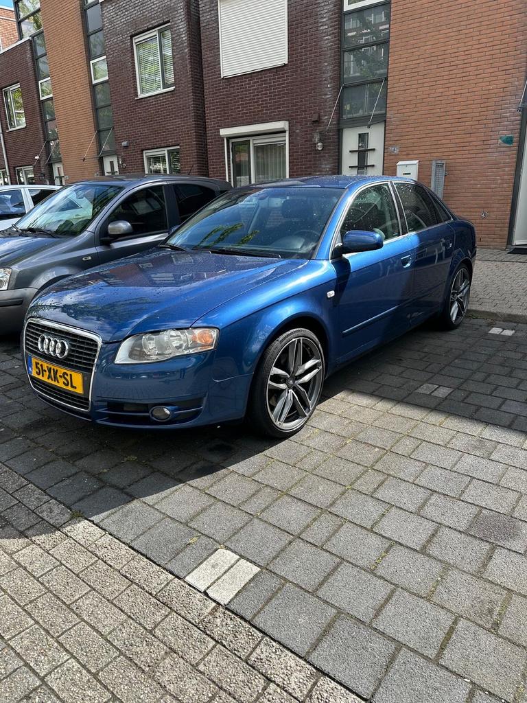 Audi A4 1.8T 120KW AUT 2007 Blauw, Auto's, Audi, Particulier, A4, Benzine, D, Sedan, Automaat, Origineel Nederlands, Blauw, Blauw