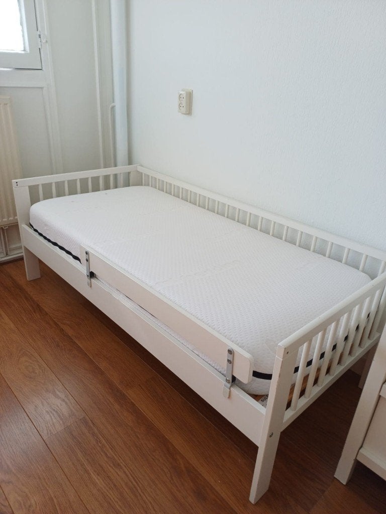 Kinderbed en Matras, Ophalen, 70 tot 85 cm, 140 tot 160 cm, Zo goed als nieuw