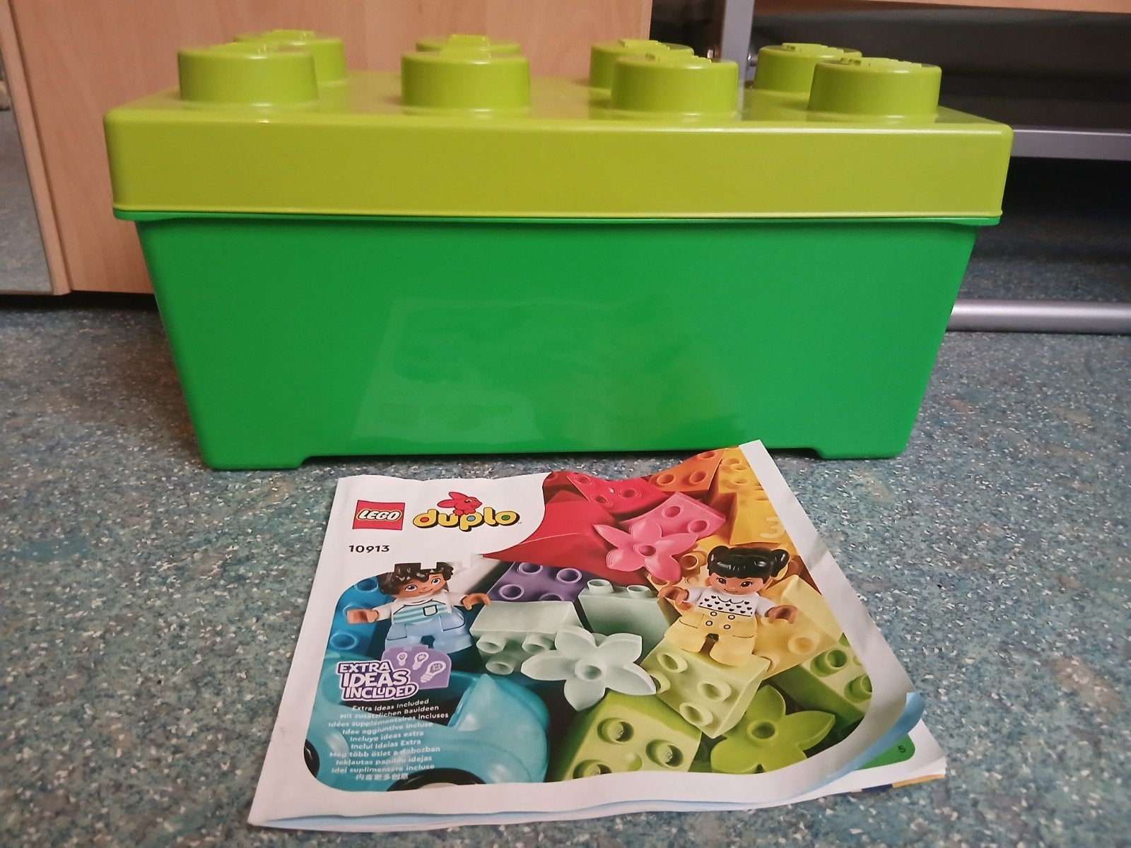 LEGO box, Ophalen