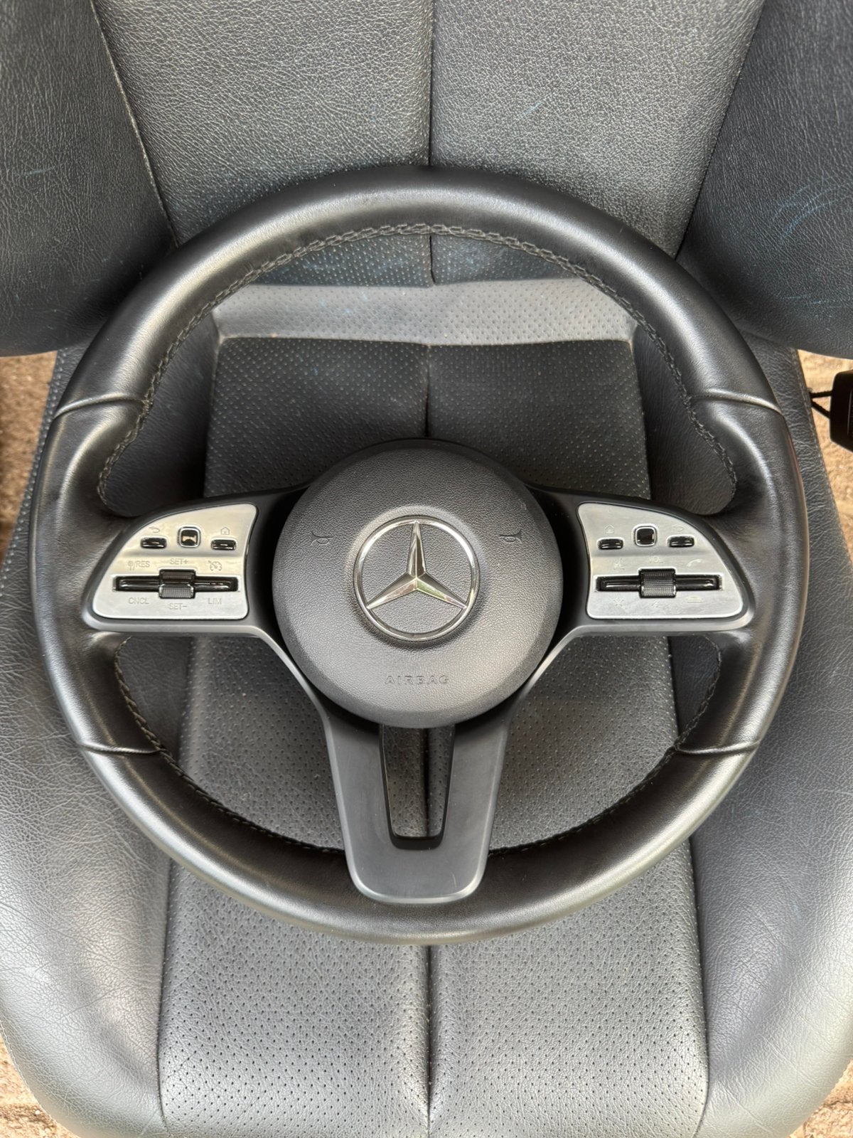 Mercedes benz stuur + airbag, Auto-onderdelen, Ophalen of Verzenden, Gereviseerd, Mercedes-Benz