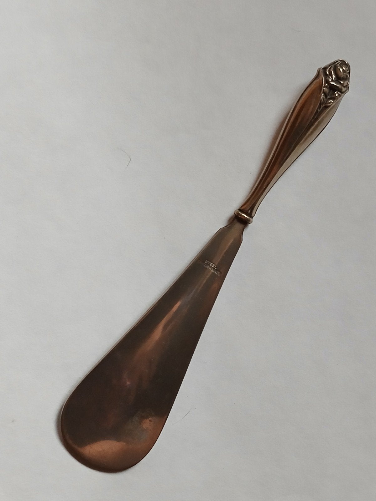 antiek oud zilver schoenlepel engels verzamelzilver heft, Antiek en Kunst, Ophalen, Zilver