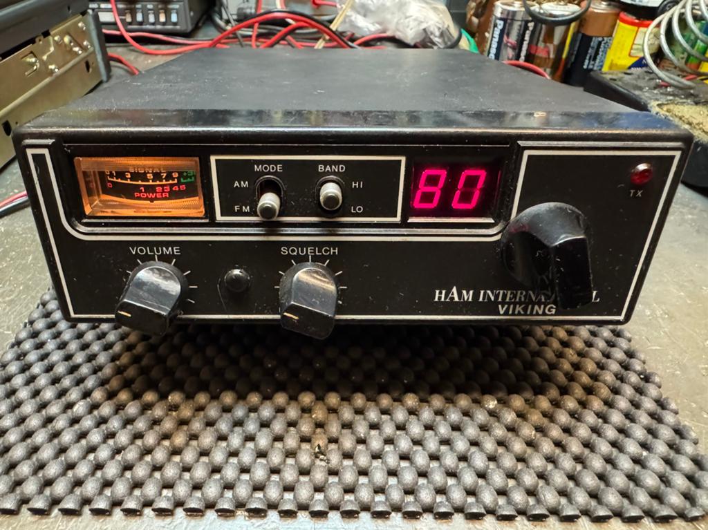 27 mc ham vikking 80 ch gm am pr incl vzk, Ophalen of Verzenden, Zender en Ontvanger