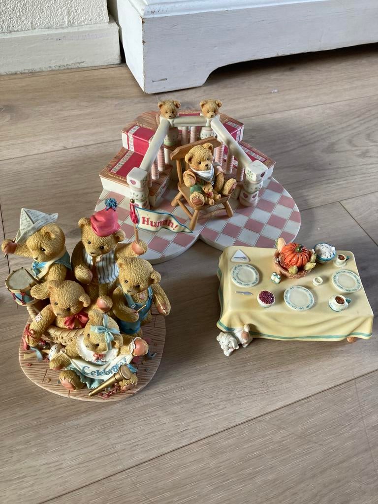 Cherished teddies verzameling, Ophalen of Verzenden, Gebruikt, Beeldje, Cherished Teddies