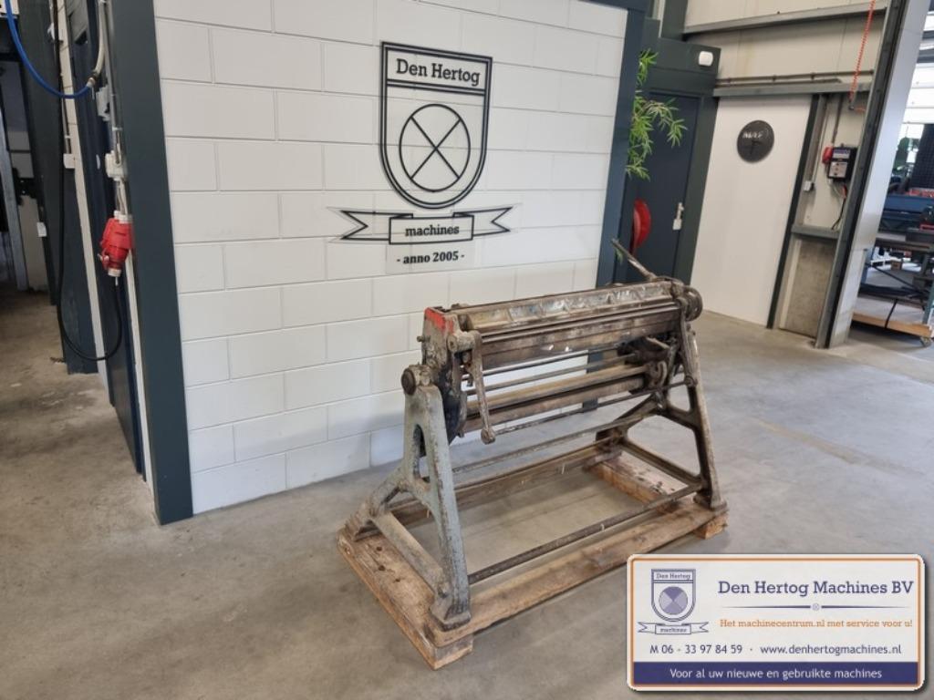 Combinatiebank zetbank wals kraalmachine 1m metaalbewerking, Ophalen, Gebruikt