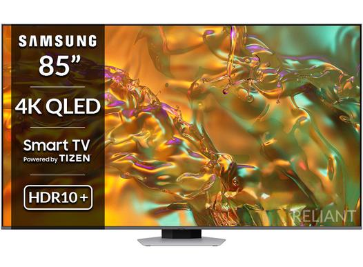 Samsung QE85Q80TAL - 85", Audio, Tv en Foto, Televisies, Zo goed als nieuw, QLED, 100 cm of meer, 4k (UHD), Samsung, 120 Hz, Smart TV