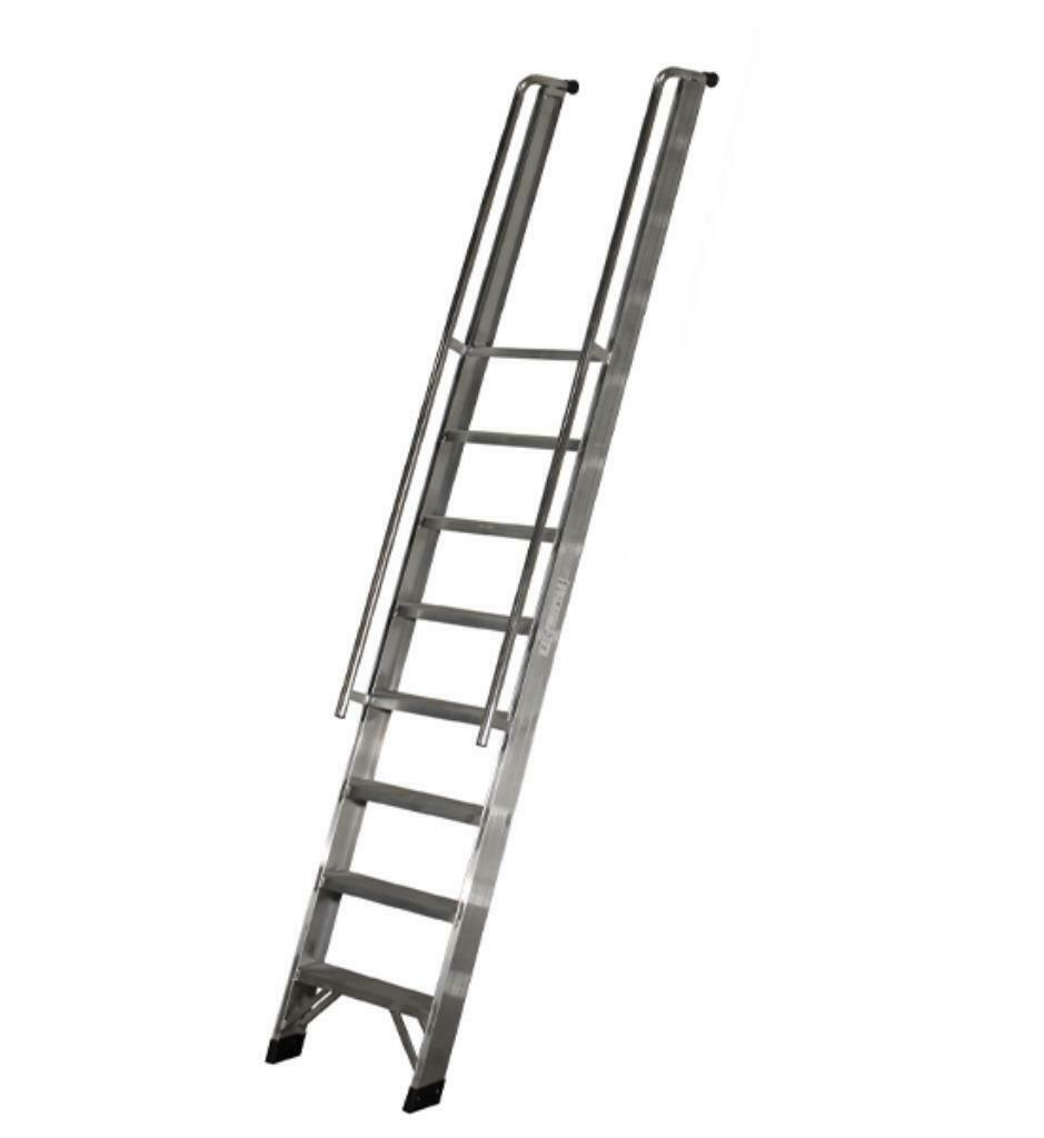 Magazijn Trappen met een vaste Leuning Gratis geleverd!, Ophalen of Verzenden, Nieuw, Trap, 2 tot 4 meter