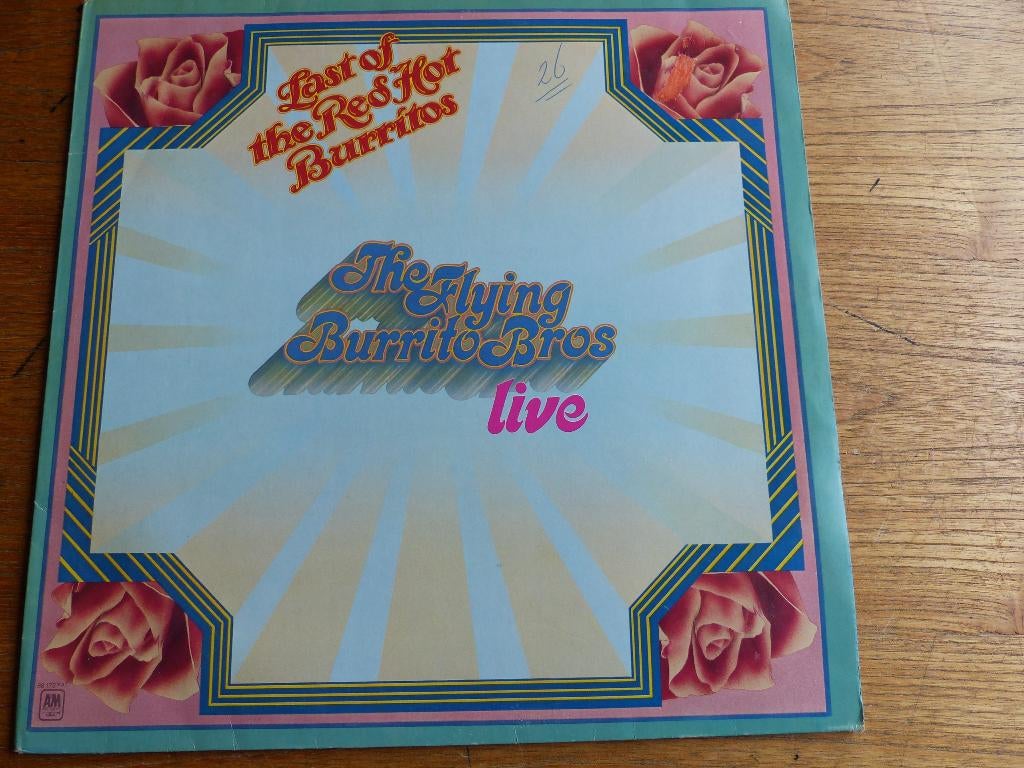 The Flying Burrito Bros – Last Of The Red Hot Burritos, Cd's en Dvd's, Vinyl | Rock, Ophalen of Verzenden, Gebruikt, 12 inch, Overige genres