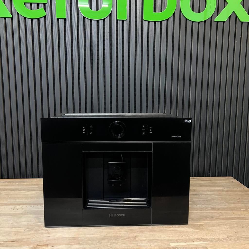 Bosch Serie 8 inbouw koffiemachine met WIFI Carbon Black, Overige modellen, 10 kopjes of meer, Refurbished, Bosch