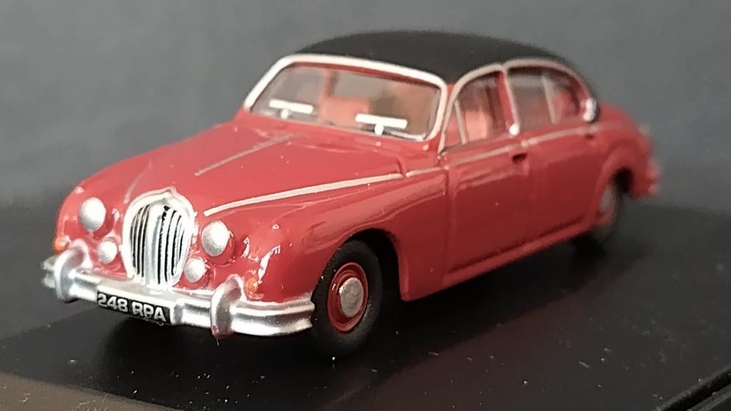 Jaguar Mk2 Inspector Morse 1:76 Oxford Diecast Pol, Info@oxforddiecast.co.uk, Auto, Verzenden, Nieuw
