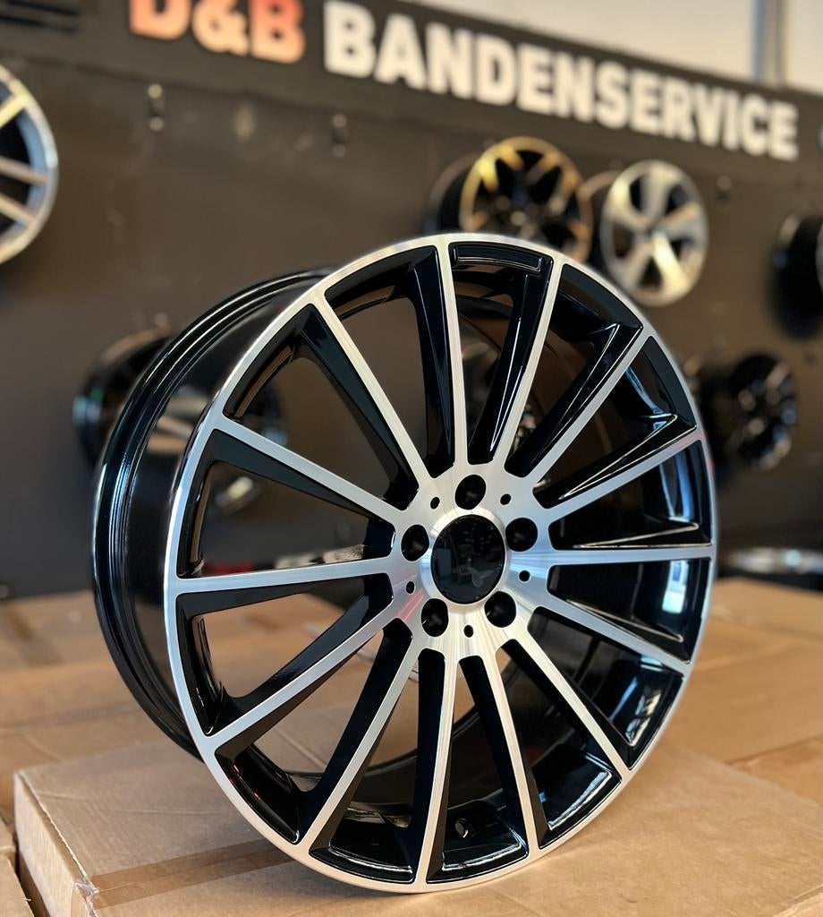 19 inch Amg look velgen 5x112 Mercedes a b c cla gla glb glc, Auto-onderdelen, Banden en Velgen, 19 inch, Velg(en), Nieuw, Ophalen of Verzenden