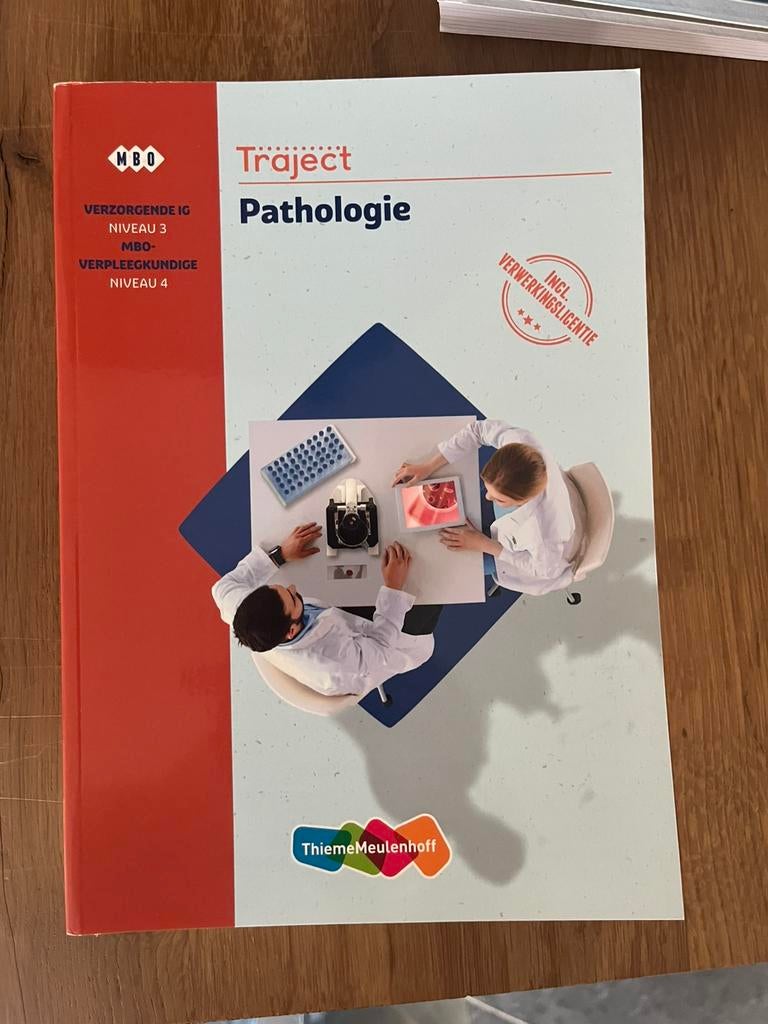 Traject Combipakket Pathologie niv 3/4 boek en verwerkingsli, Boeken, Ophalen of Verzenden, Gelezen, Overige niveaus, Nederlands