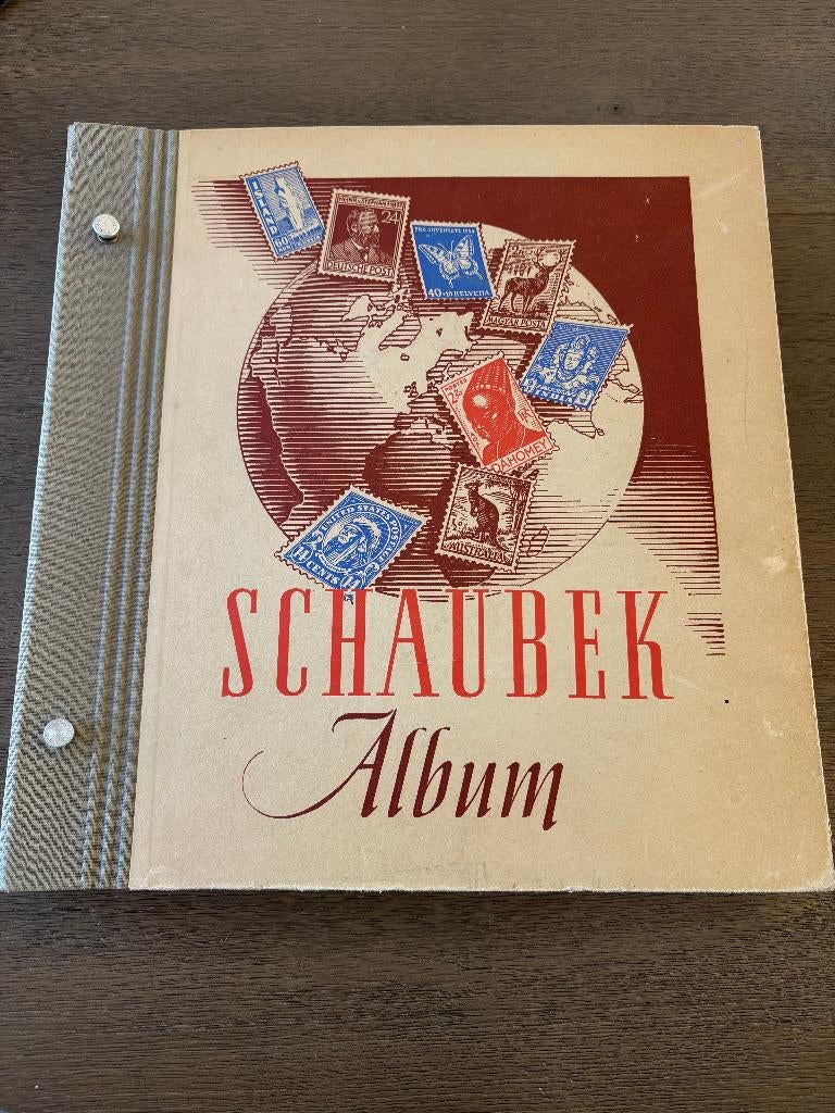 Oud Schaubek album Duitsland (deel 2/4), Ophalen of Verzenden, Buitenland