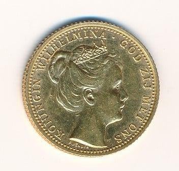 Nederland 10 Gulden 1898 Wilhelmina (Inhuldigingsjaar), Postzegels en Munten, Munten | Nederland, Koningin Wilhelmina, Losse munt