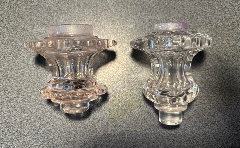 Kristallen bobeches, Antiek en Kunst, Ophalen of Verzenden