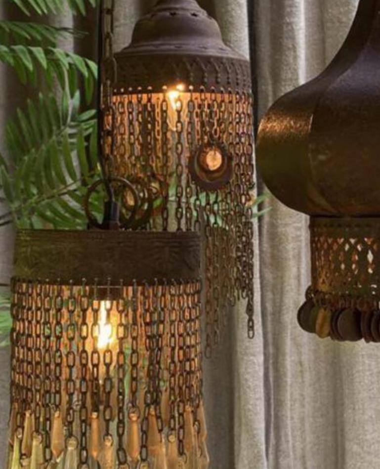 Hoffz hanglamp Sati, Huis en Inrichting, Lampen | Hanglampen, Ophalen of Verzenden, Nieuw, Landelijk, hoffz, aura peeperkorn,