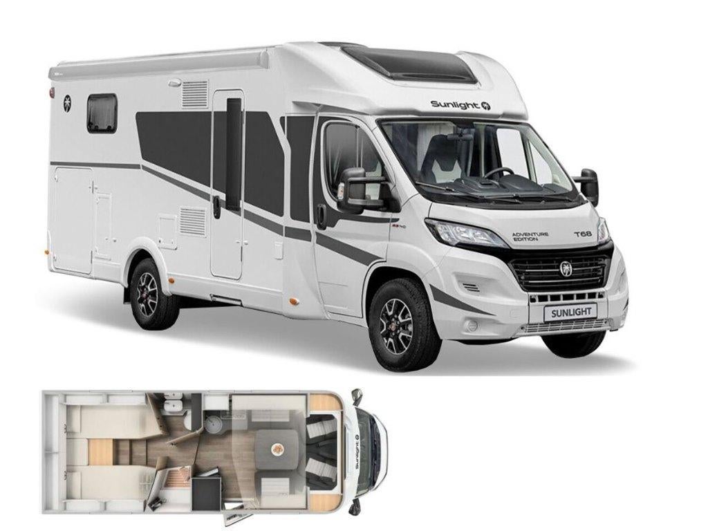 Caravans And Camping Sunlight