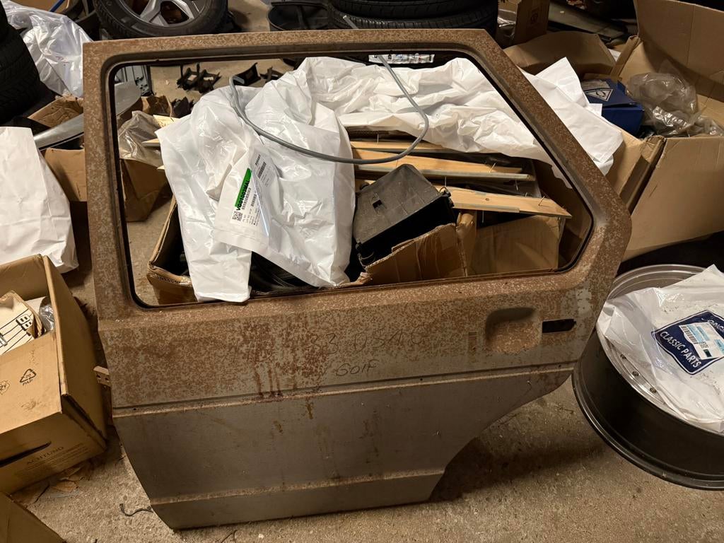 Linker achterdeur Vw Golf Jetta 1. NOS, Ophalen, Nieuw, Achter, Deur