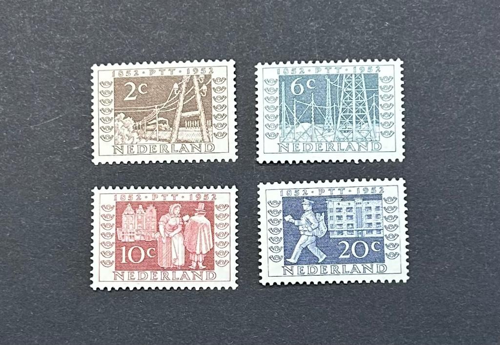 Nederland | 1952, ITEP serie, Postzegels en Munten, Postzegels | Nederland, Ophalen of Verzenden, Na 1940, Postfris